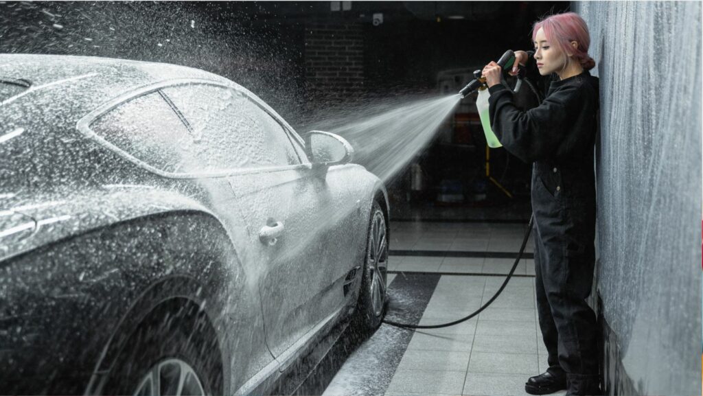 car cleaning spray